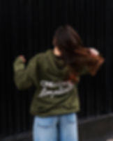 Creative Hoodie Verde Militar