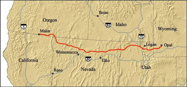 Ruby Natural Gas Pipeline.