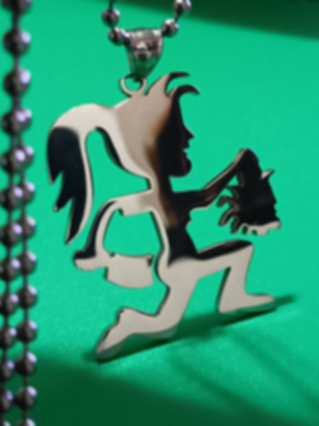 Hatchetgirl Neck Cutta Charm