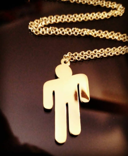 Gold Tone Billie Eilish Necklace | Juggalohouseofcharms