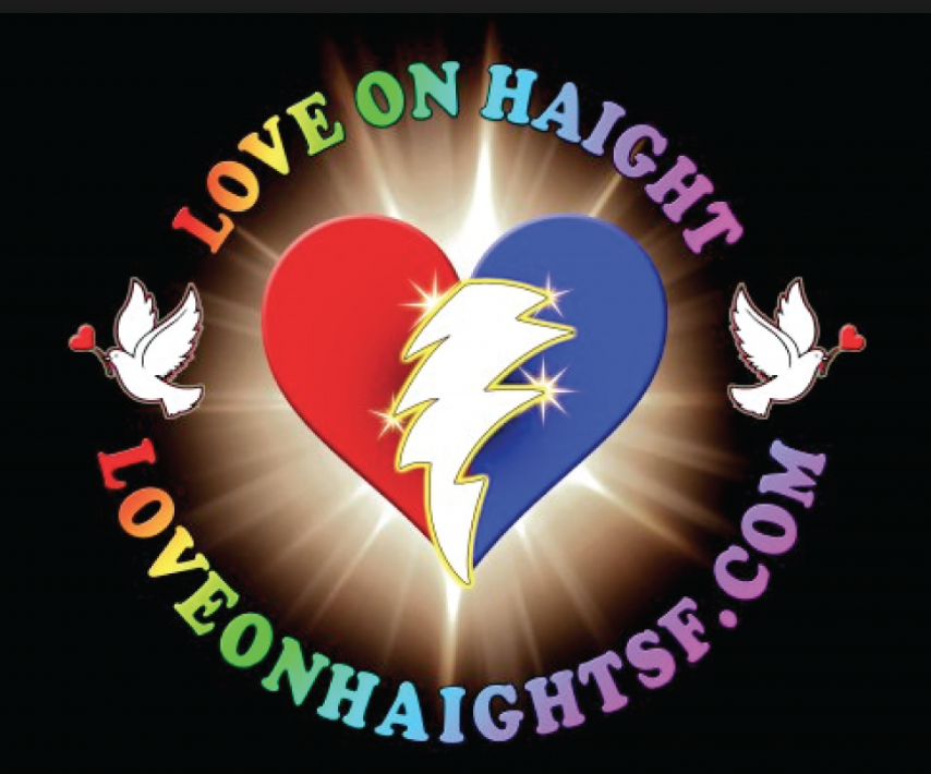 Tie Dye Boutique CA Love on Haight SF