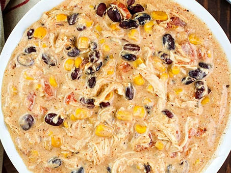 Cream Cheese Chicken Chili
