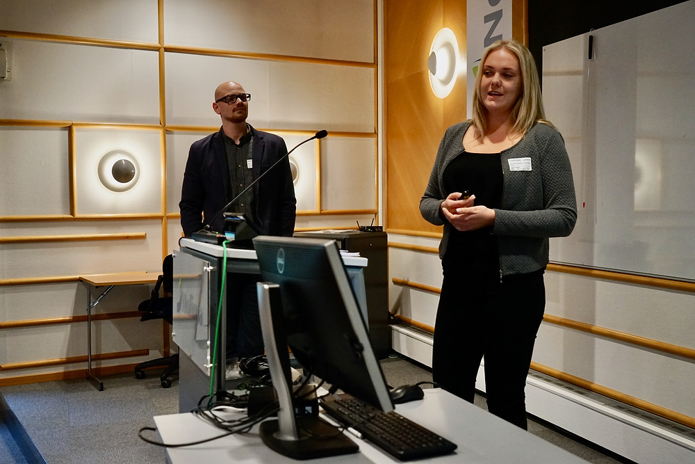 Jon Arild Aakre og Lise Birgitte Holteng, SESAM. FOTO: Hilde Garlid