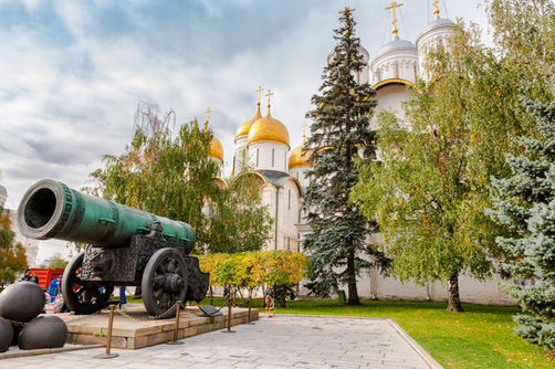 Tsar Cannon, Patriarch's Palace, Russia, St. Petersburg