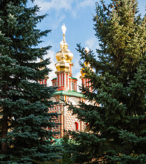 UNESCO Novodevichy Monastery, also known as New Maidens' Convent, Moscow, Russia