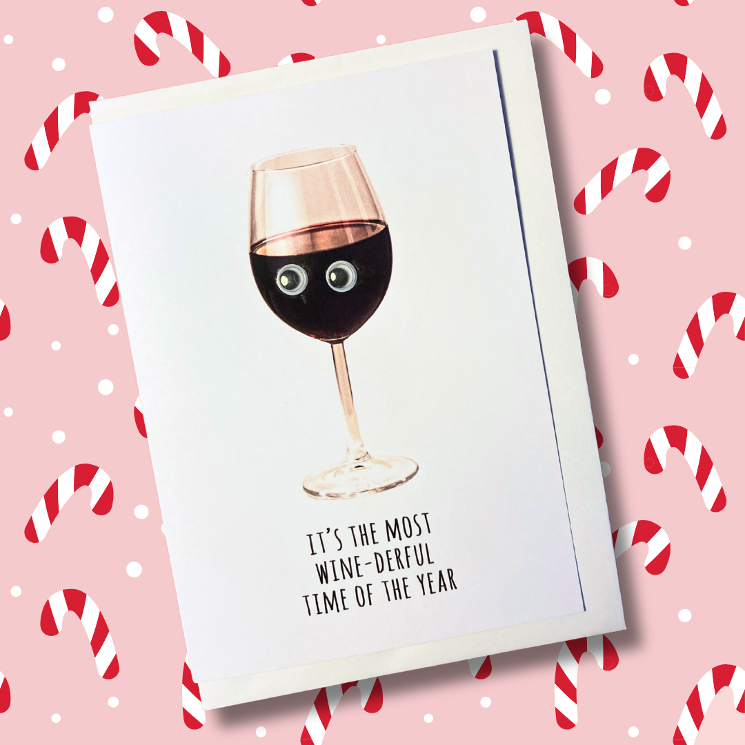 The Most Wine-derful Time of the Year Christmas Card