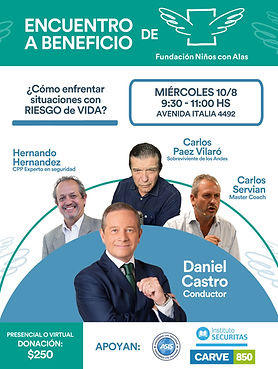 Encuentro a beneficio de Fundación Niños con Alas