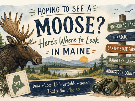 Hoping to See a Moose? Here's Where to Look in Maine