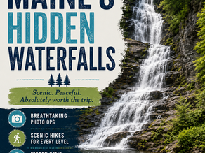 Worth the Drive: Maine's Hidden Waterfalls You Need to See | 207 Vibes