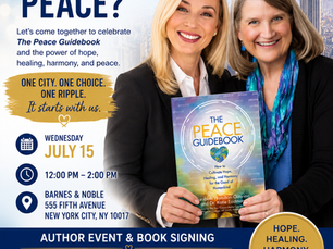 What If New York Paused for Peace? Meet Us at Barnes & Noble NYC