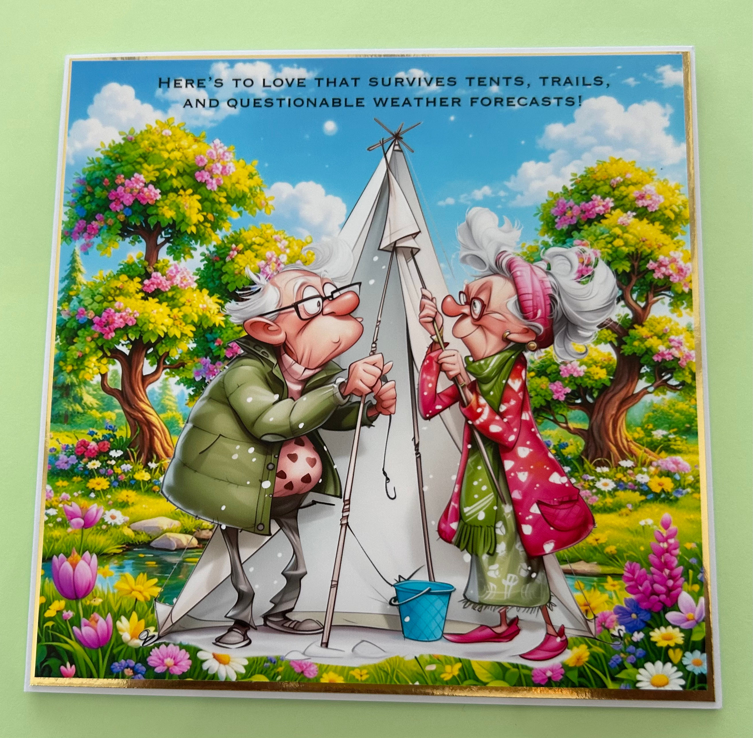 Humerous birthday card 