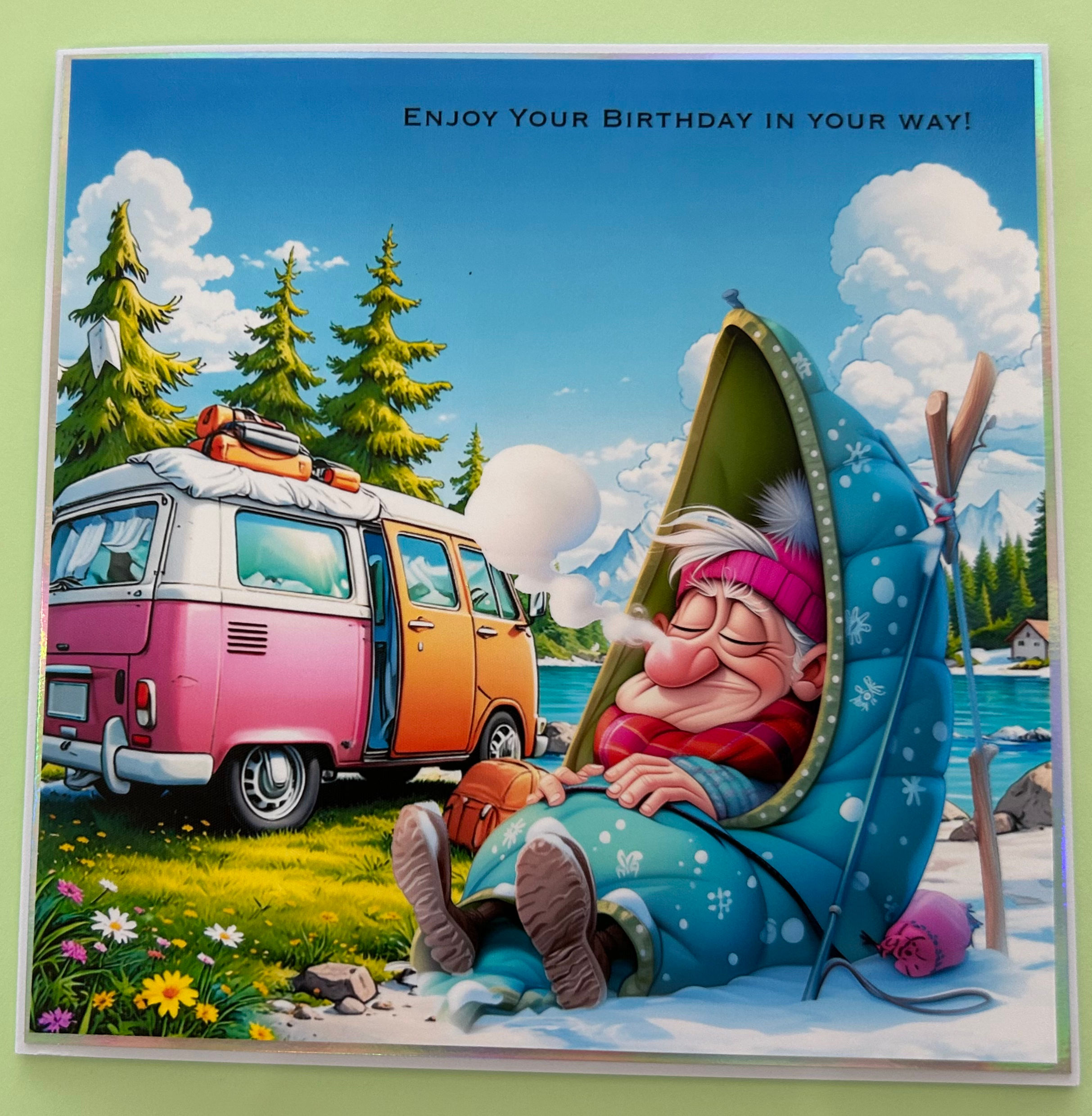 Humorous - camper van