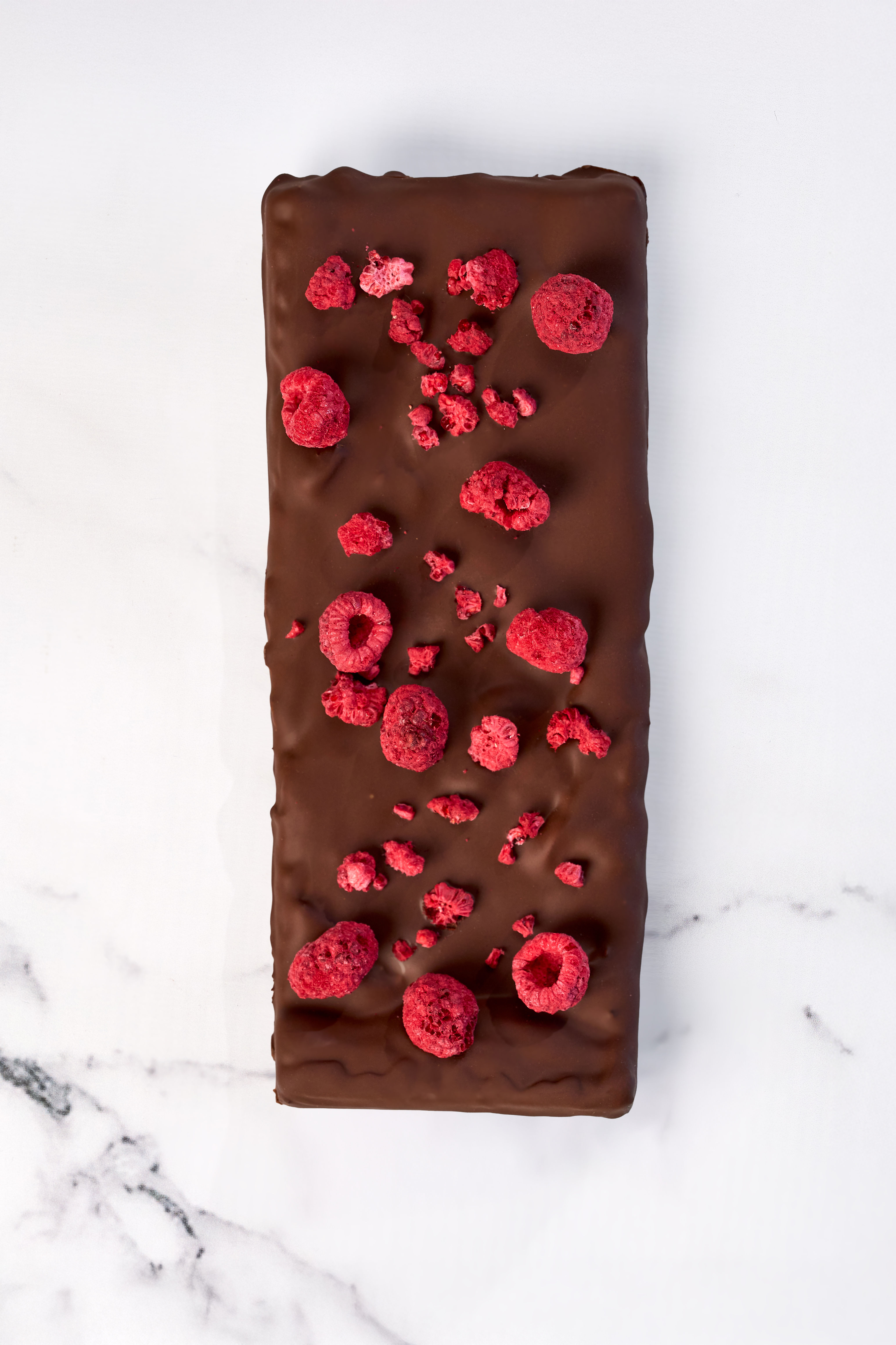 Patagonia con frambuesa y dulce de leche