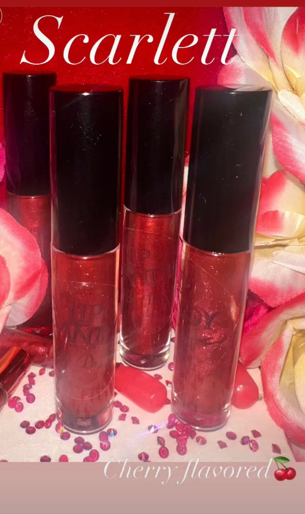 Scarlett Cherry flavored gloss