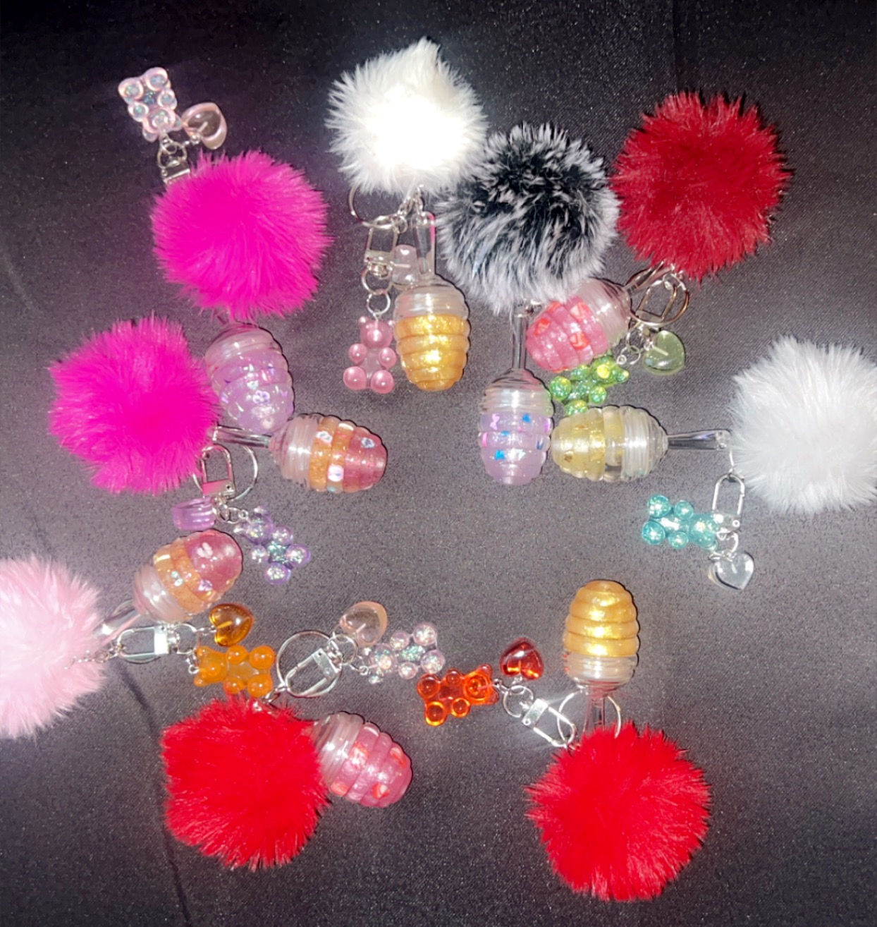 Keychain gloss -honey pot