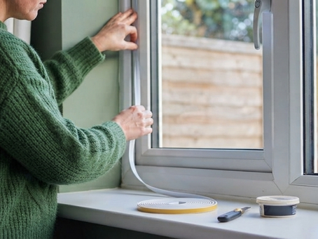 Draft proofing a window | Wood.ED Joinery