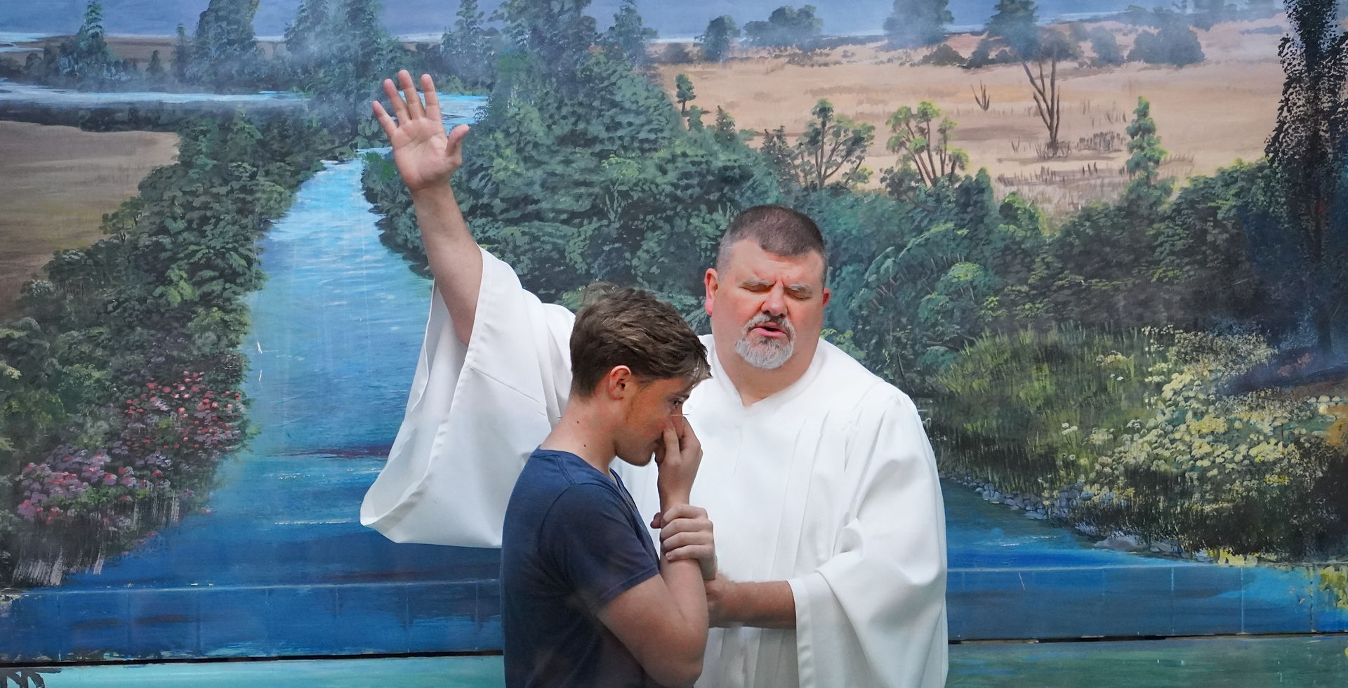 Baptism at New Hope Tunnel Hill