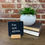 Thumbnail: Black Small Modern Sign with Stand