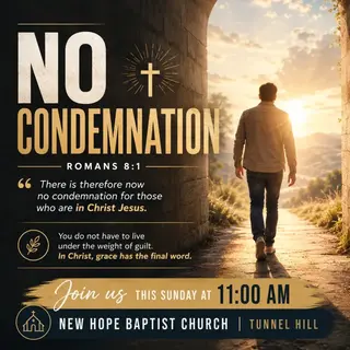 No Condemnation in Christ Jesus