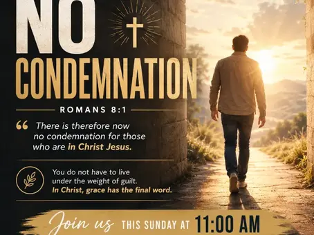 No Condemnation in Christ Jesus