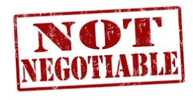 What are Your Non-Negotiables?