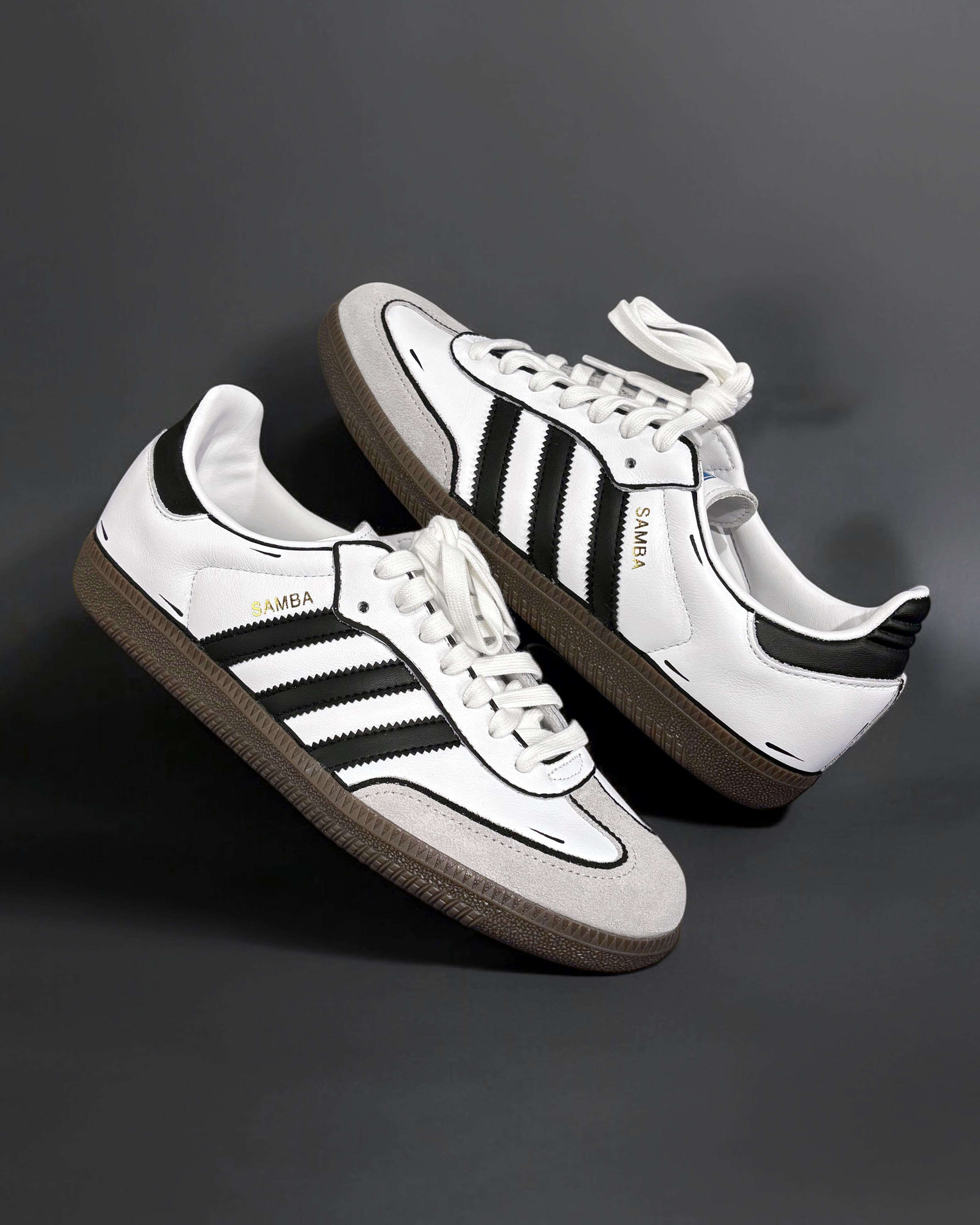 Adidas Samba : SketchUp