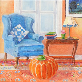 Julie Emerson - 9 Elements of Comfort The Blue Chair.jpg