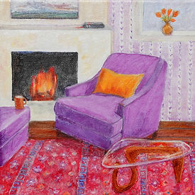 Julie Emerson - 9 Elements of Comfort The Purple Chair.jpg