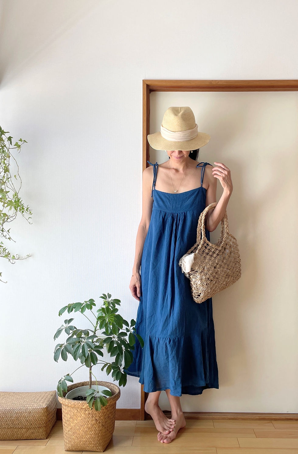 Thumbnail: Lily Dress (Double Cotton) / 4 colors