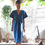 Thumbnail: Indigo Shibori Kaftan