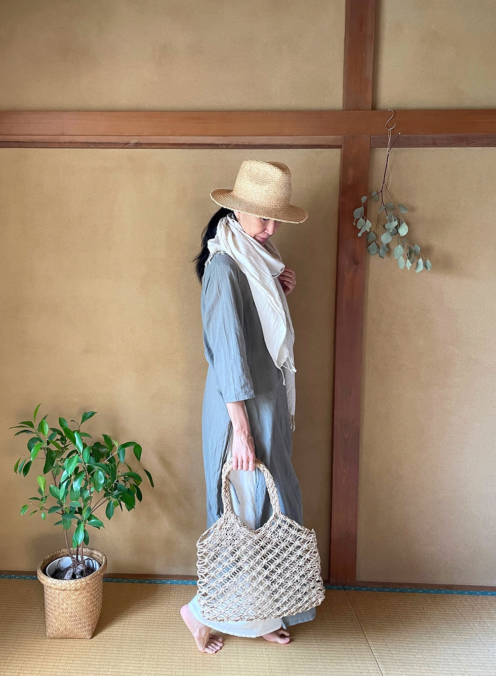 サムネイル： Linen Cotton Shawl