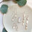 Thumbnail: Mother Of Pearl Shell Teardrop  Earrings