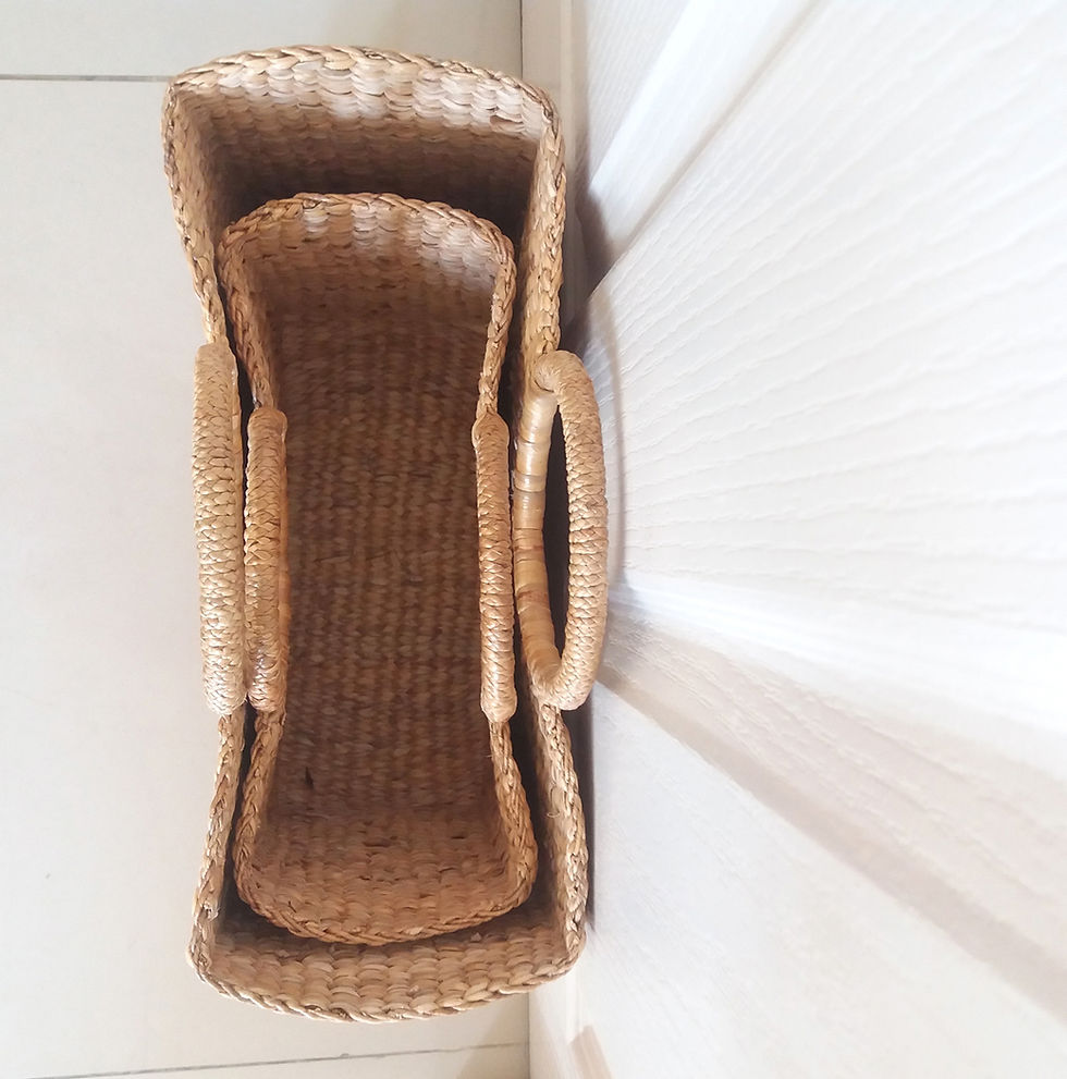 Thumbnail: Water Grass Summer Basket *-Square*