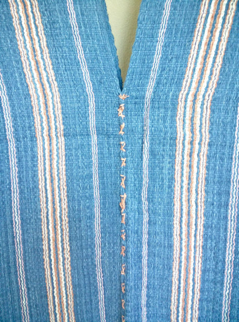 サムネイル： Handwoven Cotton Kaftan Tunic