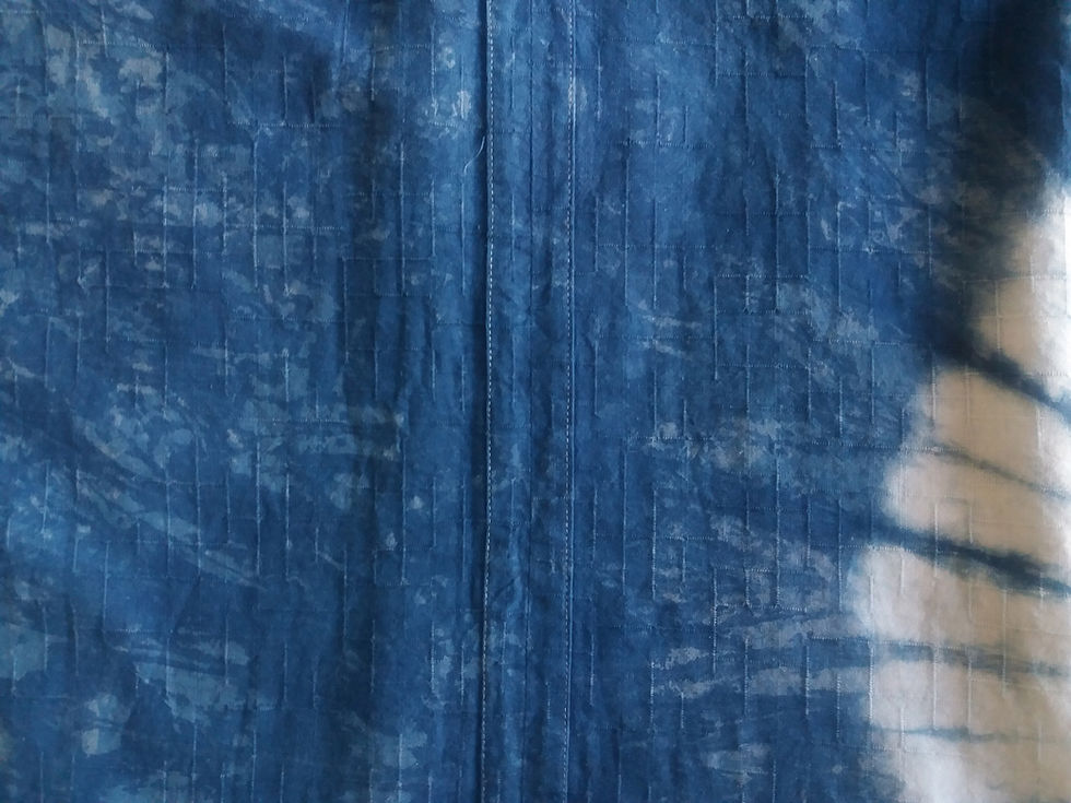 Thumbnail: Indigo Shibori Kaftan