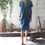 Thumbnail: Indigo Hand Stitched Tunic