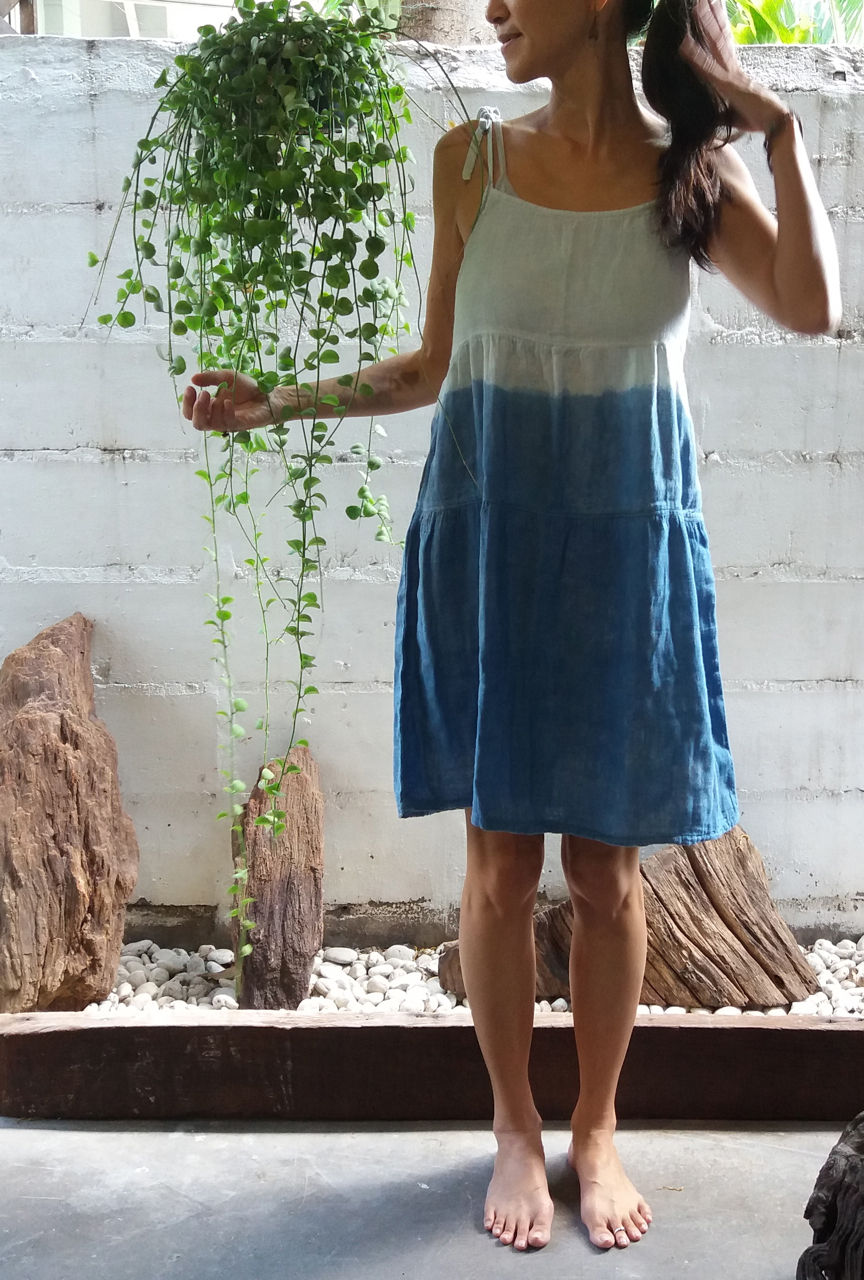 Thumbnail: Indigo Ombre Sun Dress