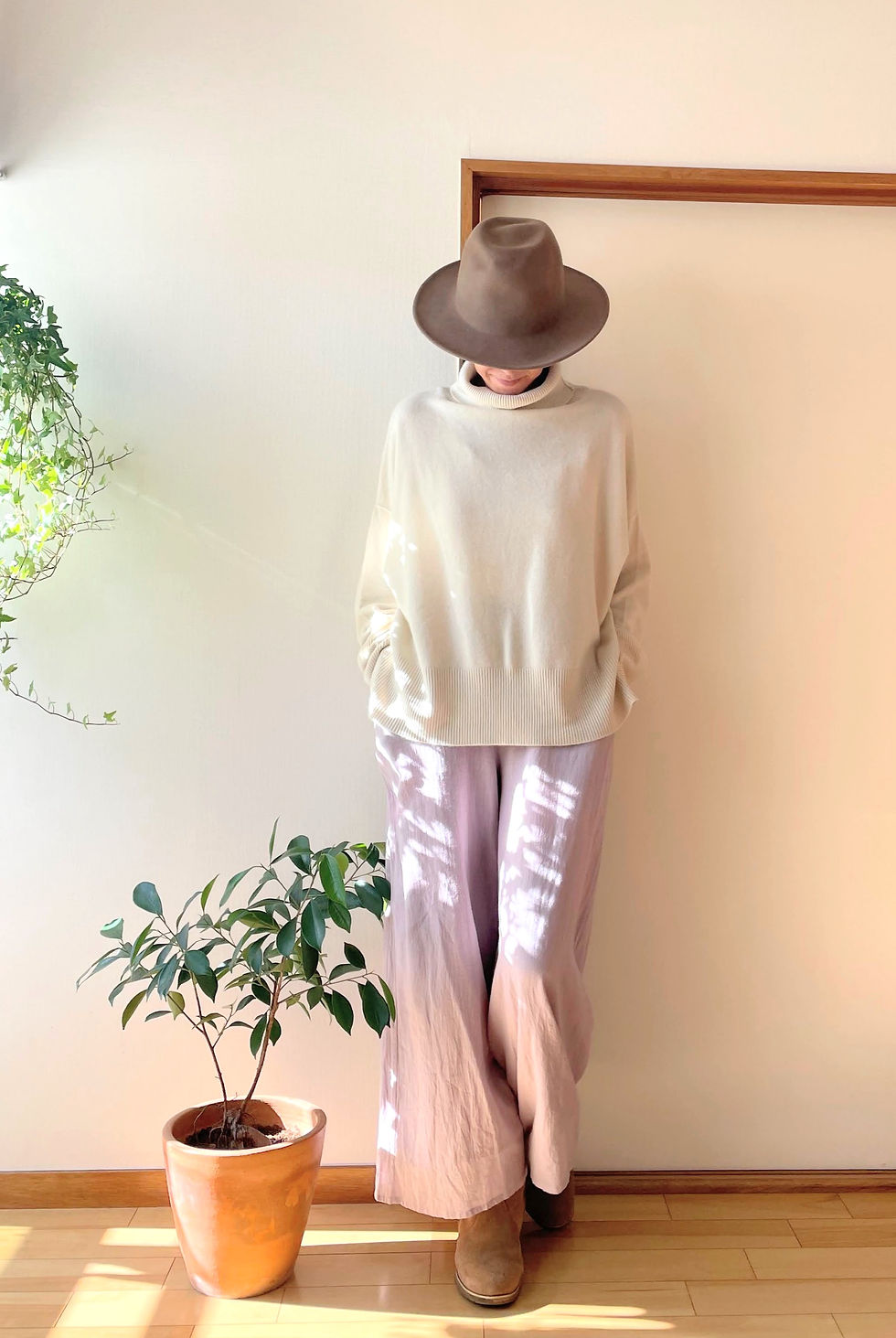 サムネイル： Pure Cashmere Knit Nagomi Pullover