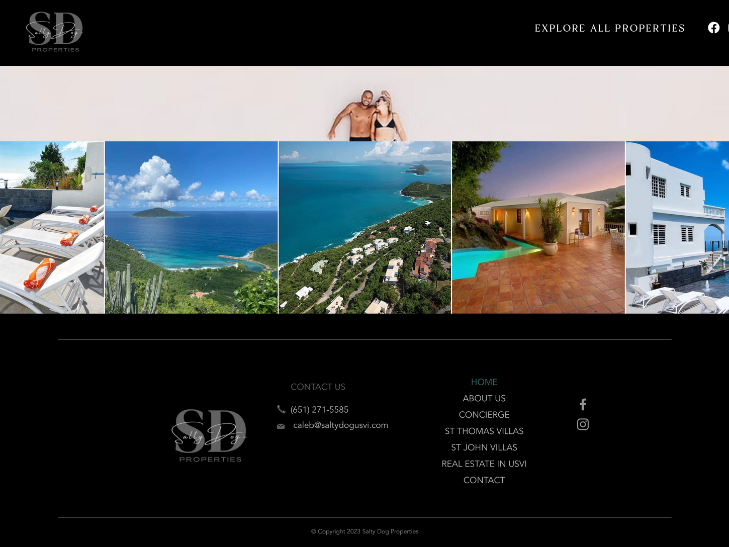 SaltyDog Properties | StudioLux | Luxury Real Estate Website Design & Marketing | Victoria, BC