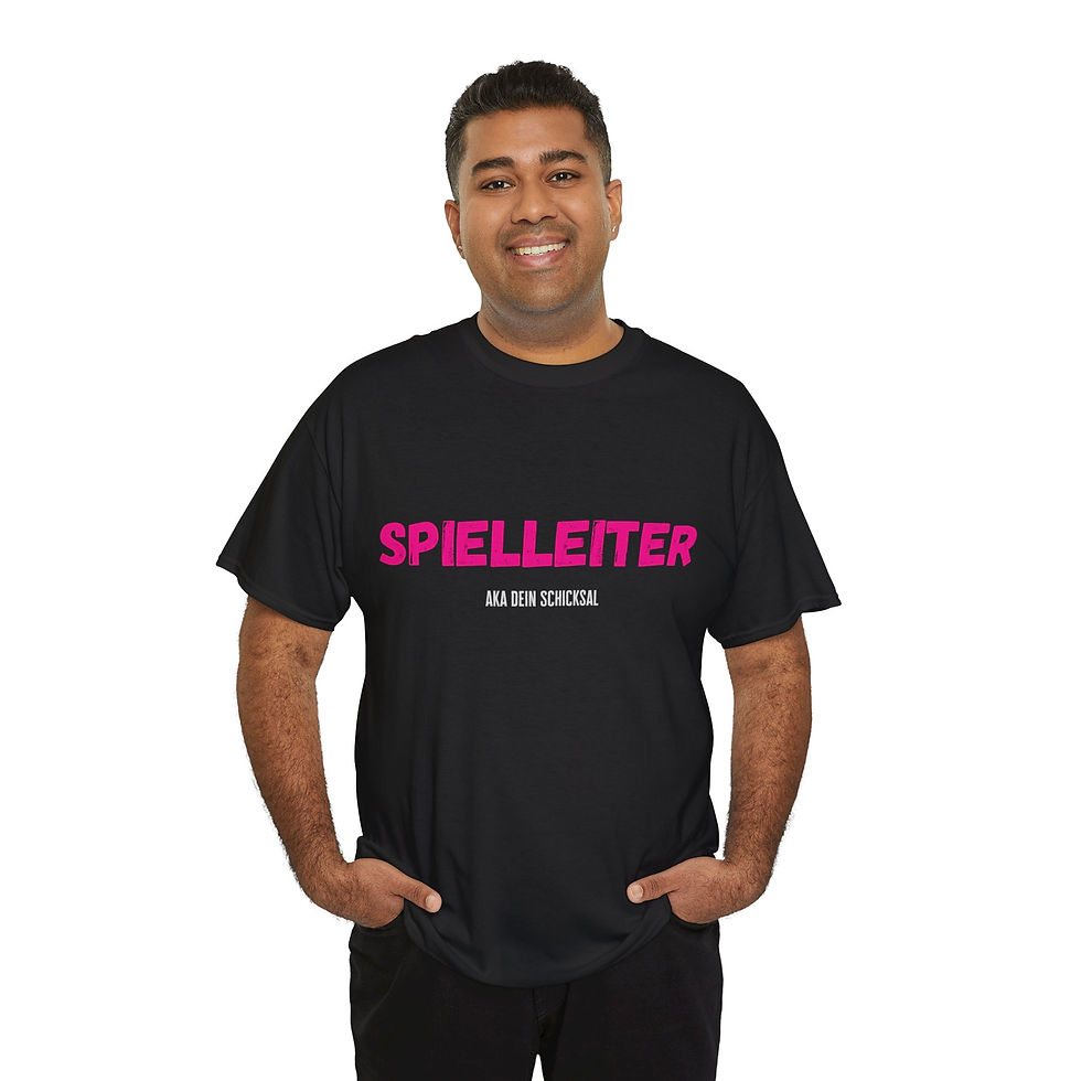 Miniaturbild: SPIELLEITER DM DnD DSA PnP pink Shirt Tee in 8 Größen & 12 Farben