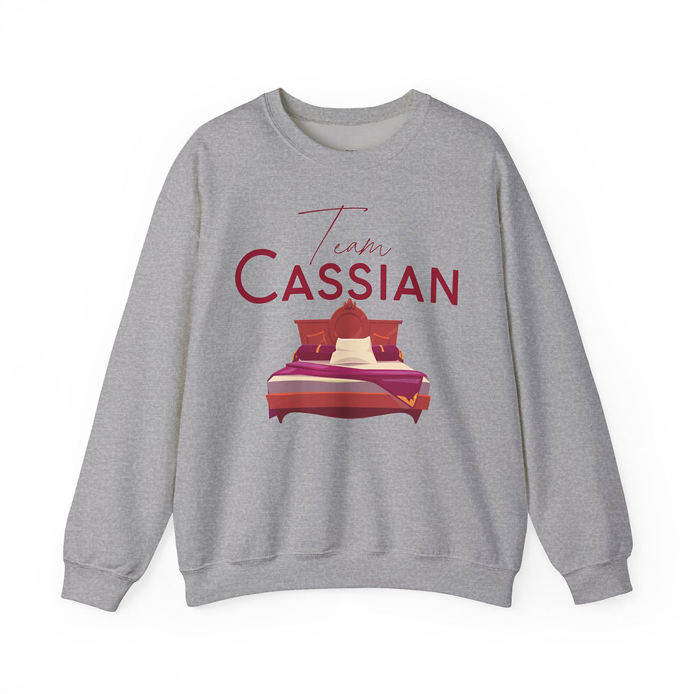 Miniaturbild: TEAM CASSIAN BookLove BookTok Sweatshirt Pullover in 8 Größen & 8 Farben