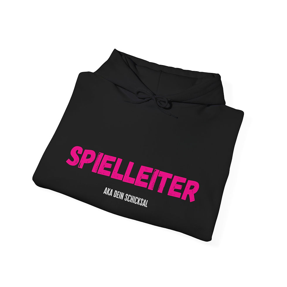 Miniaturbild: SPIELLEITER DSA DnD DM Hoodie pink, unisex, in 8 Größen & 8 Farben