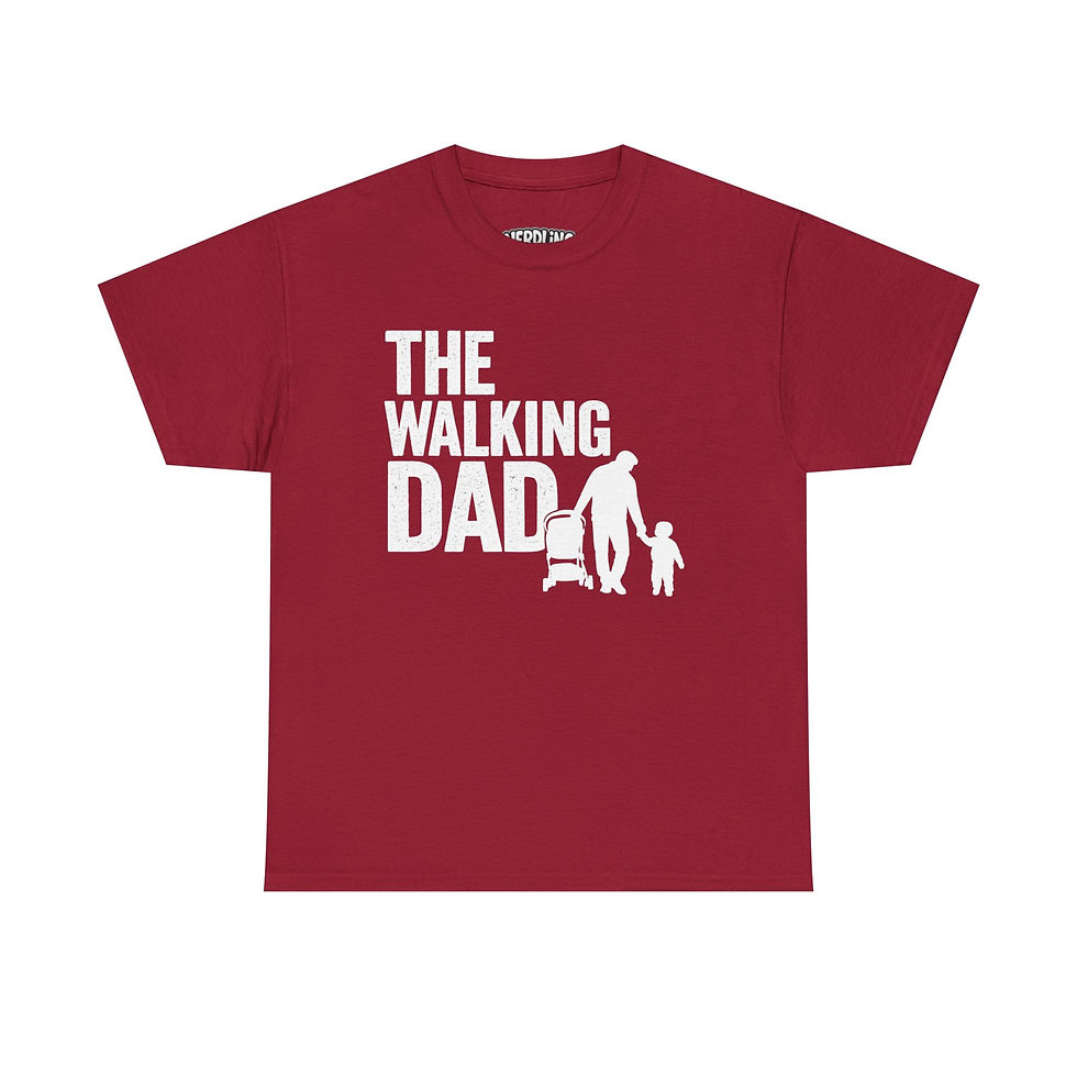 Miniaturbild: THE WALKING DAD dark Shirt Tee in 8 Größen & 12 Farben