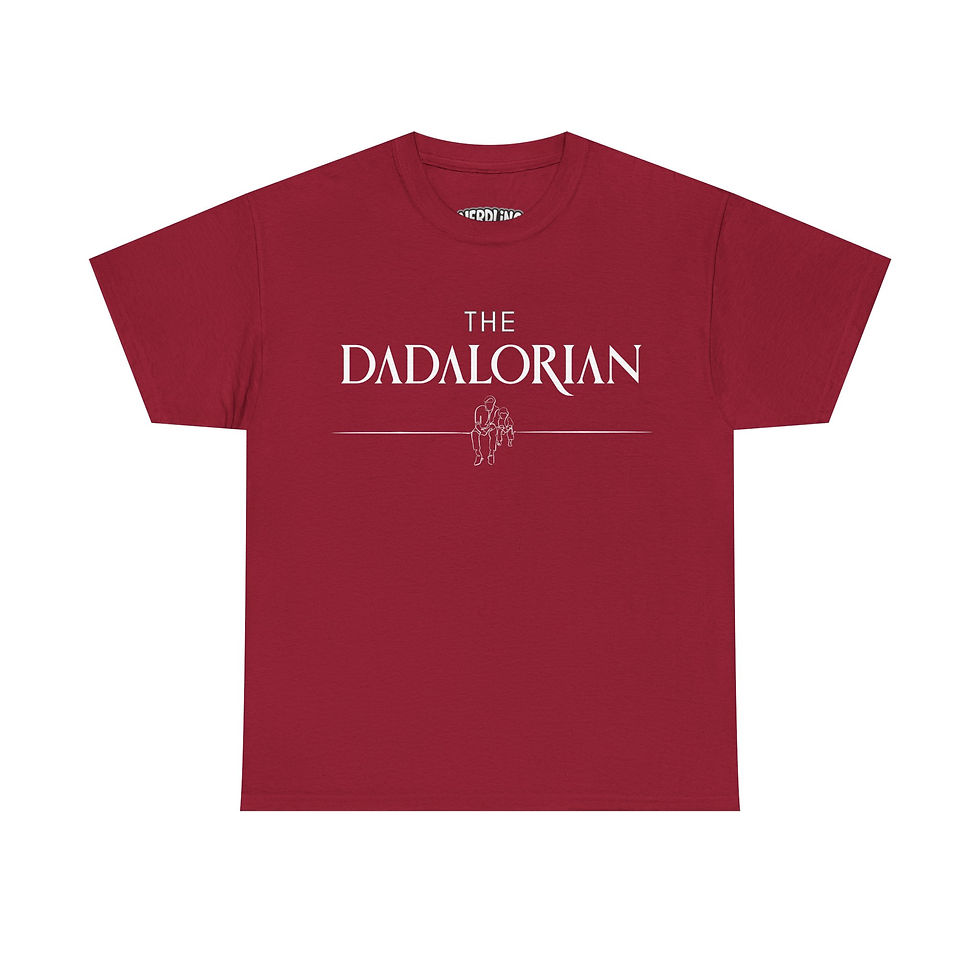 Miniaturbild: THE DADALORIAN dark Vater father Shirt Tee in 8 Größen & 12 Farben