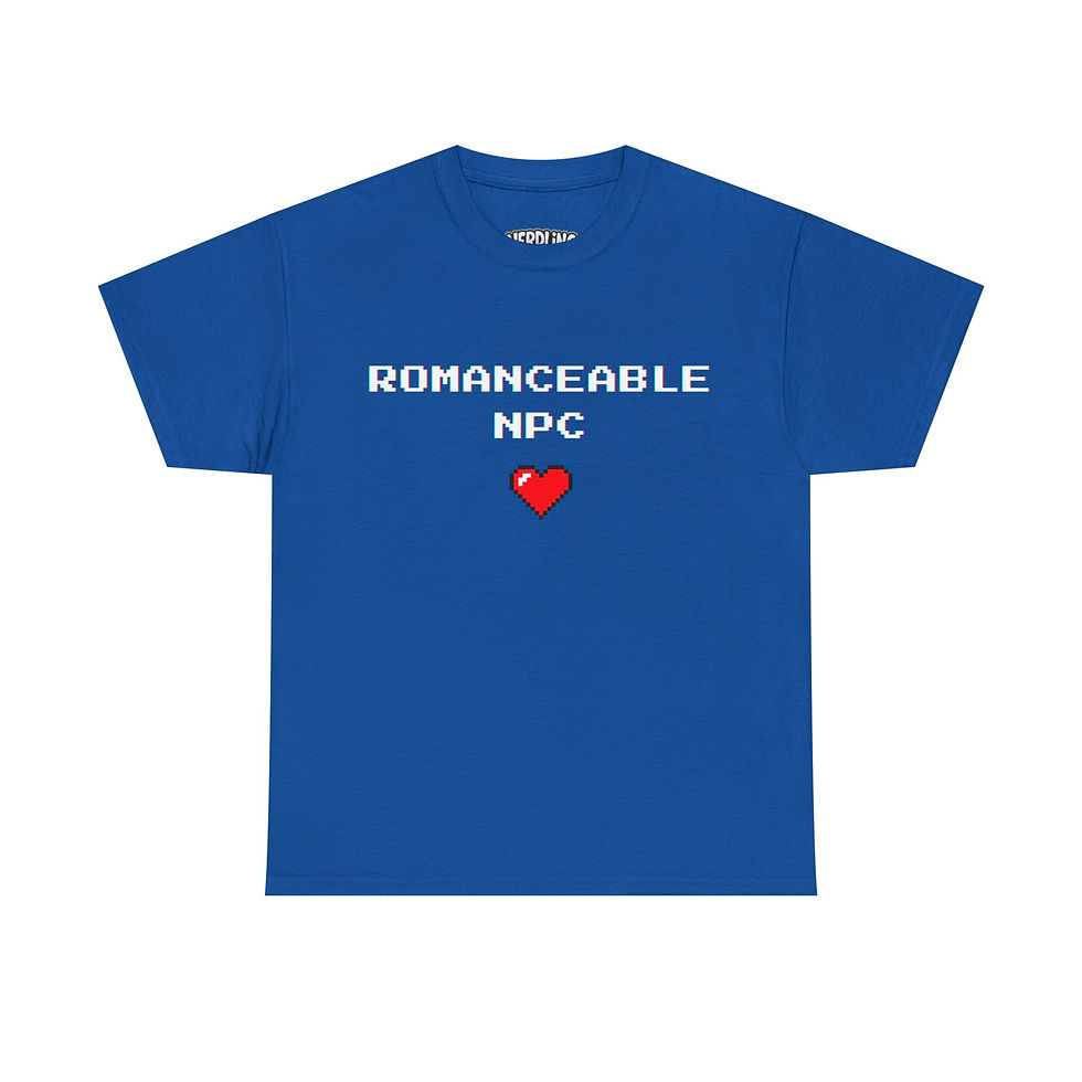 Miniaturbild: ROMANCEABLE NPC dark Shirt Tee in 8 Größen & 12 Farben