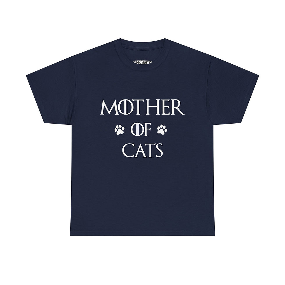 Miniaturbild: MOTHER OF CATS dark Shirt Tee in 8 Größen & 12 Farben