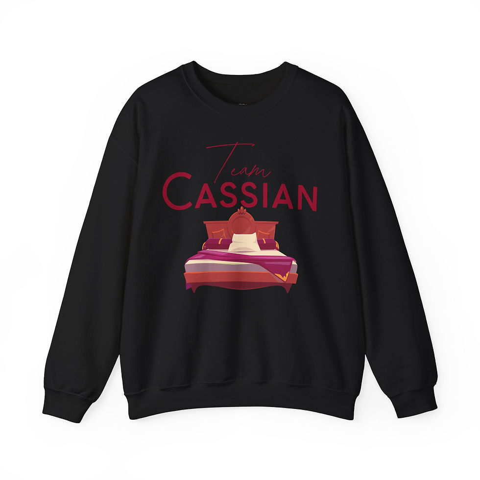 Miniaturbild: TEAM CASSIAN BookLove BookTok Sweatshirt Pullover in 8 Größen & 8 Farben
