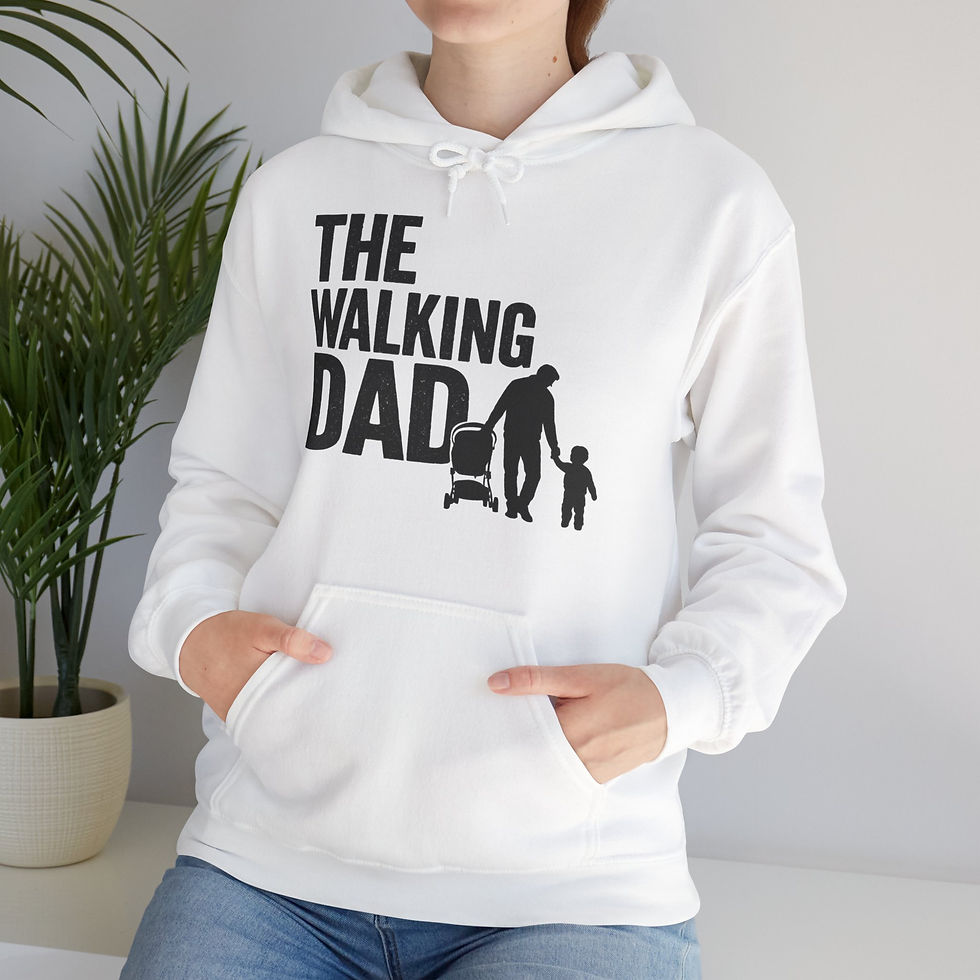 Miniaturbild: THE WALKING DAD Papa Hoodie hell in 8 Größen & 10 Farben