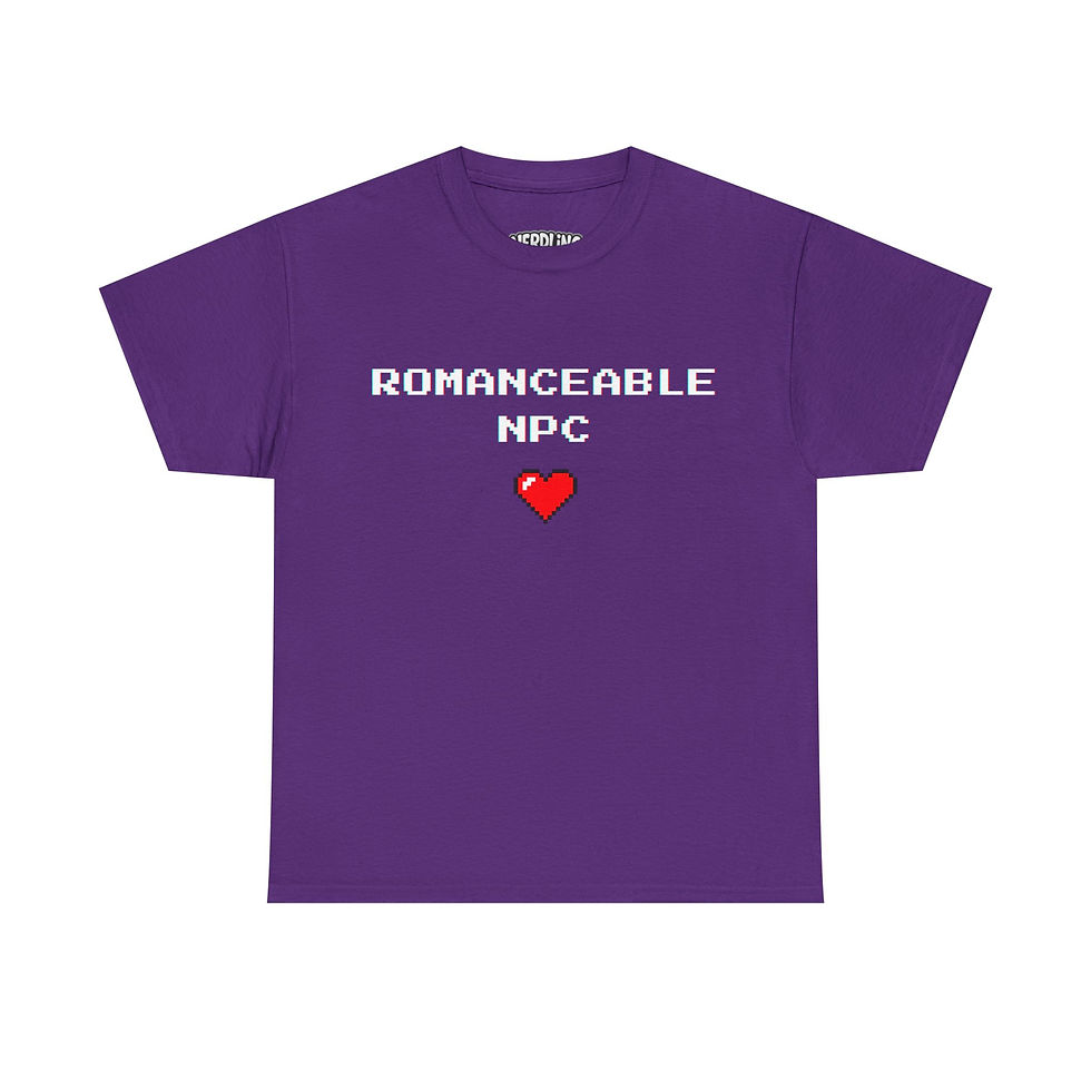 Miniaturbild: ROMANCEABLE NPC dark Shirt Tee in 8 Größen & 12 Farben