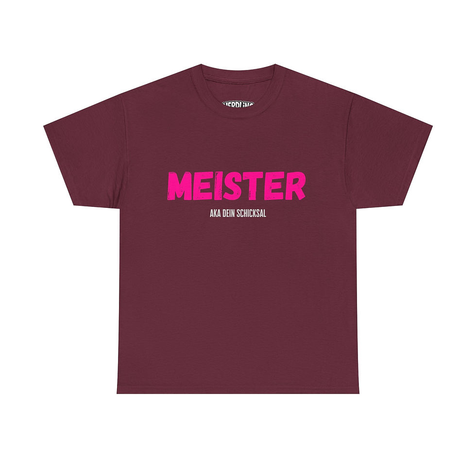Miniaturbild: MEISTER DM DnD DSA PnP pink Shirt Tee in 8 Größen & 12 Farben